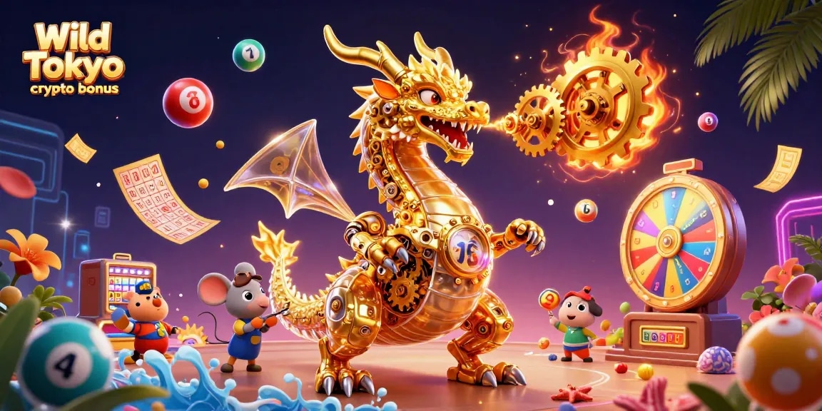 Scopri il bonus crypto di Wild Tokyo mentre giochi con il nostro drago dorato tra tanti premi e lotterie.