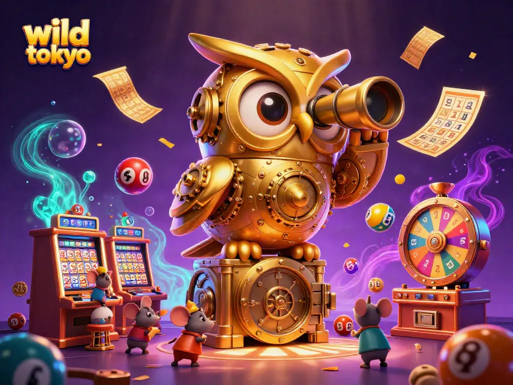 Experience the dynamic gaming world of wild tokyo with vibrant casino elements and engaging characters.