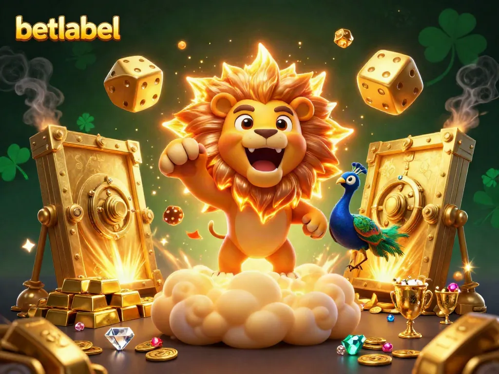 Experience thrilling gameplay at betlabel with vibrant graphics and exciting elements in this dynamic casino scene.